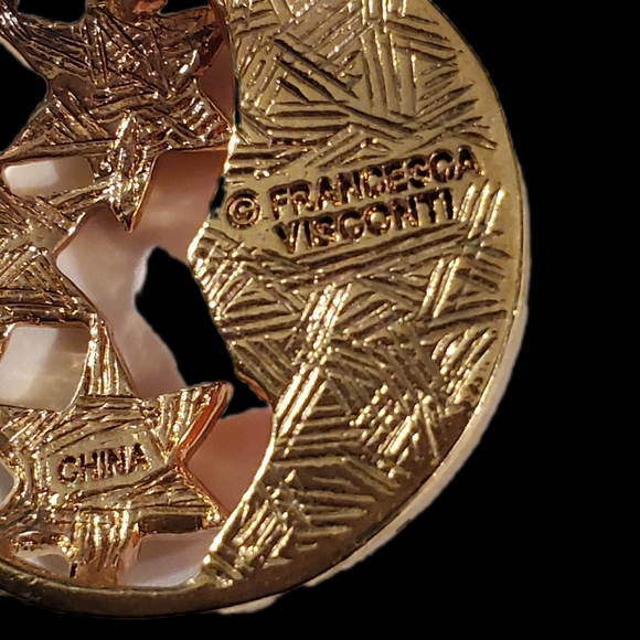 Sun and Moon Earrings by Francesca Visgonti - Picture 3 of 8